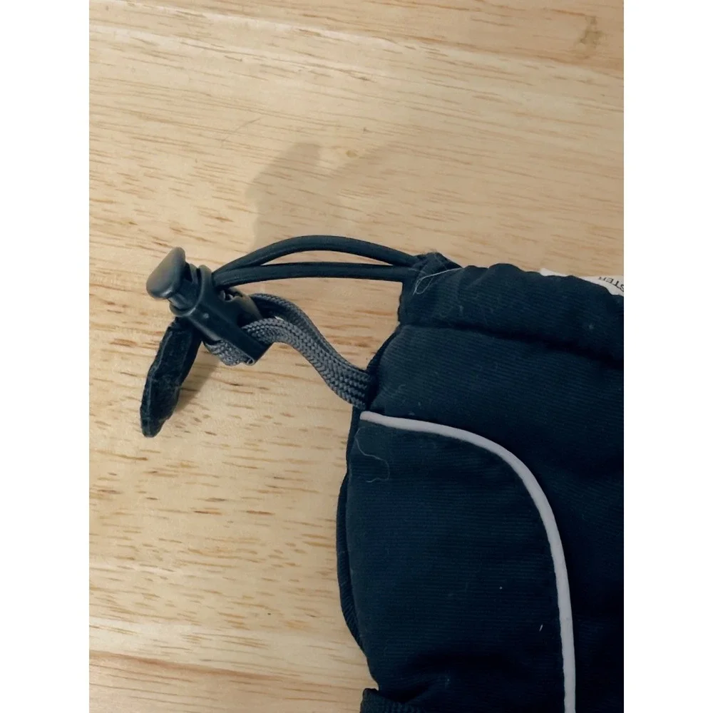 Marmot Womens Gloves XS Black Insulated Winter Ski‎ Snow Leather Palm W-XS